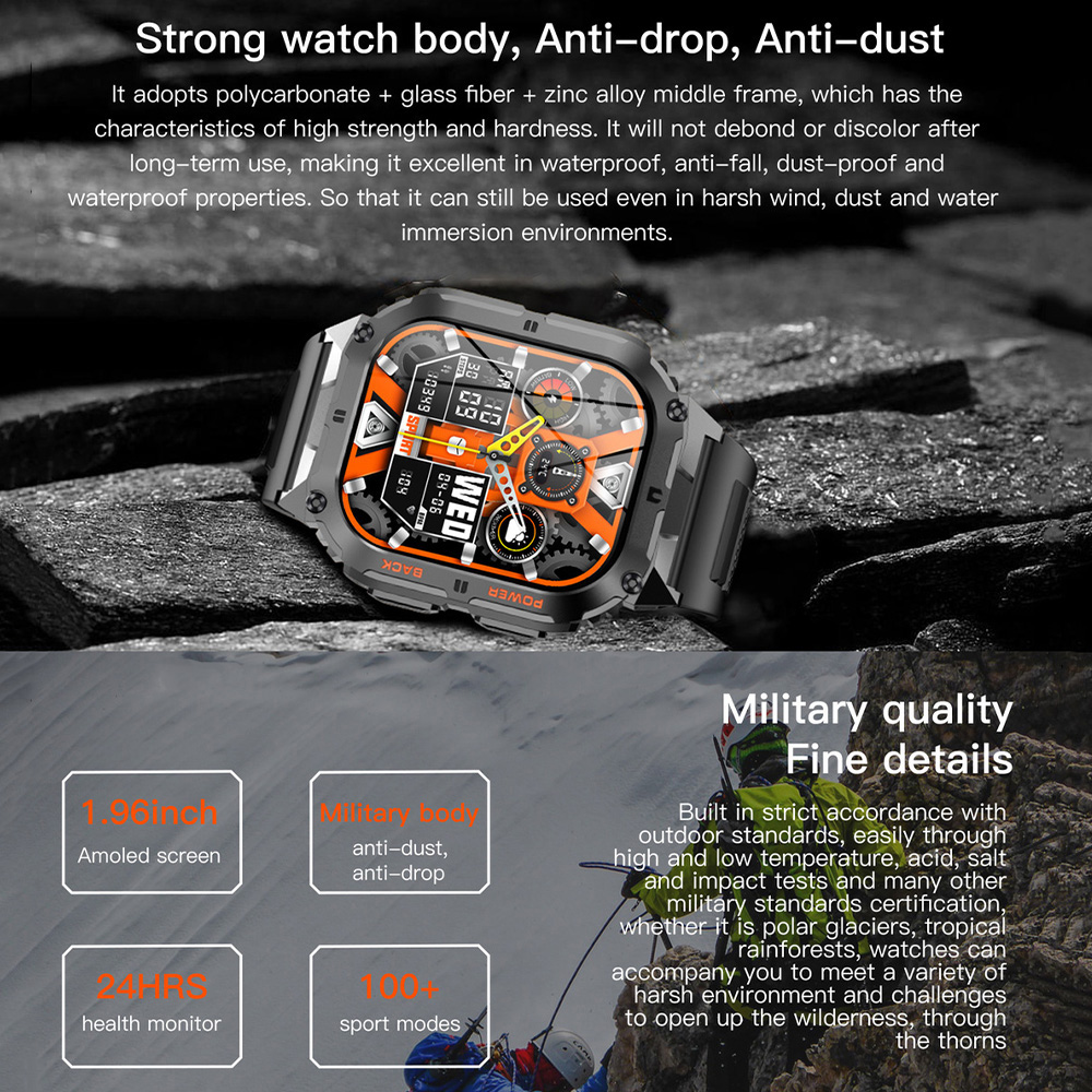 Reloj inteligente K61 Pro para - Smartwatch Watches For Women With Gps reseña y precio