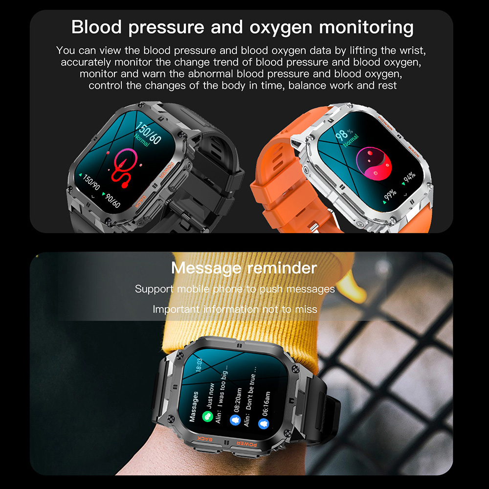 Reloj inteligente K61 Pro para - Smartwatch Watches For Women With Gps reseña y precio