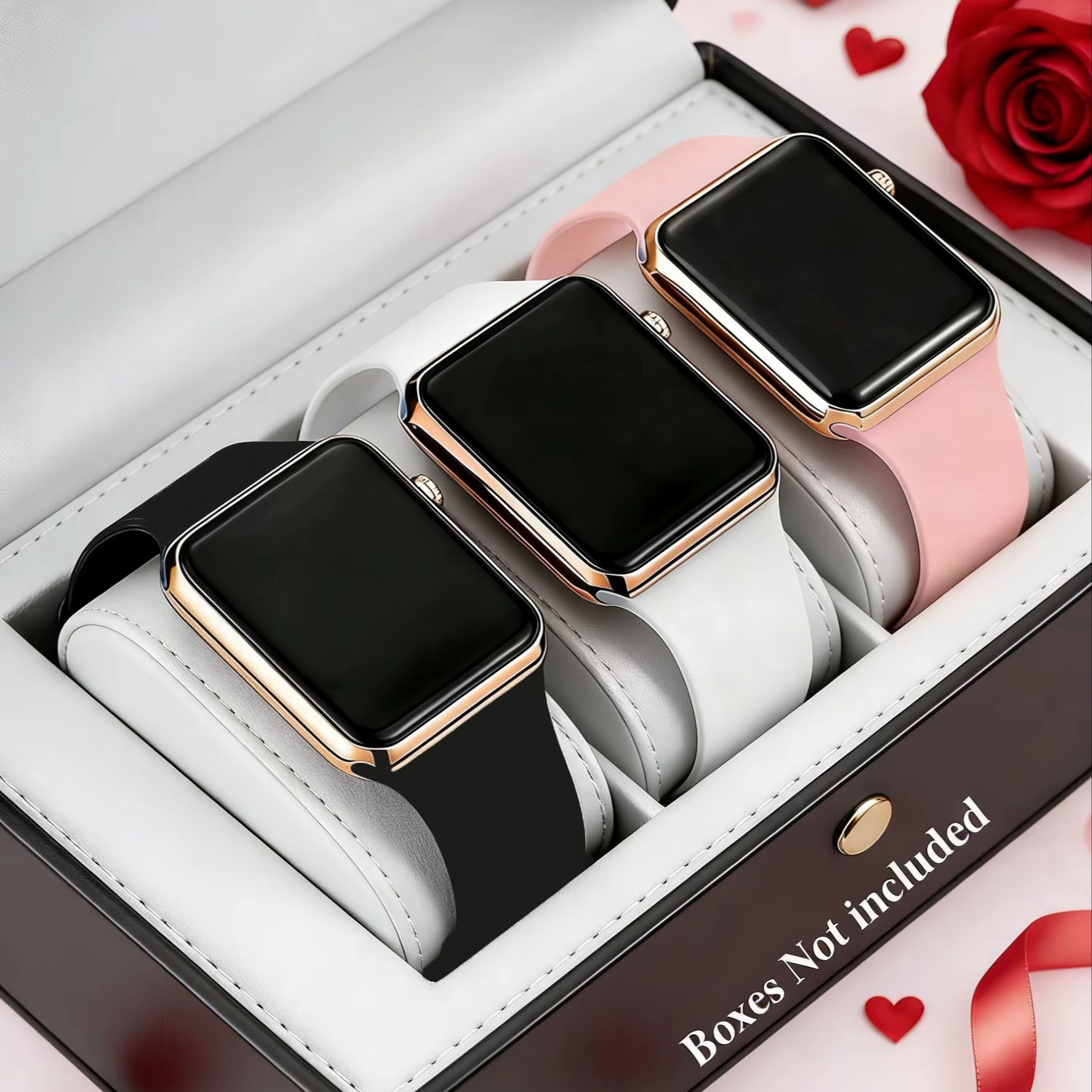 Juego de 3 relojes electrónico - Smartwatch Watches For Girls reseña y precio