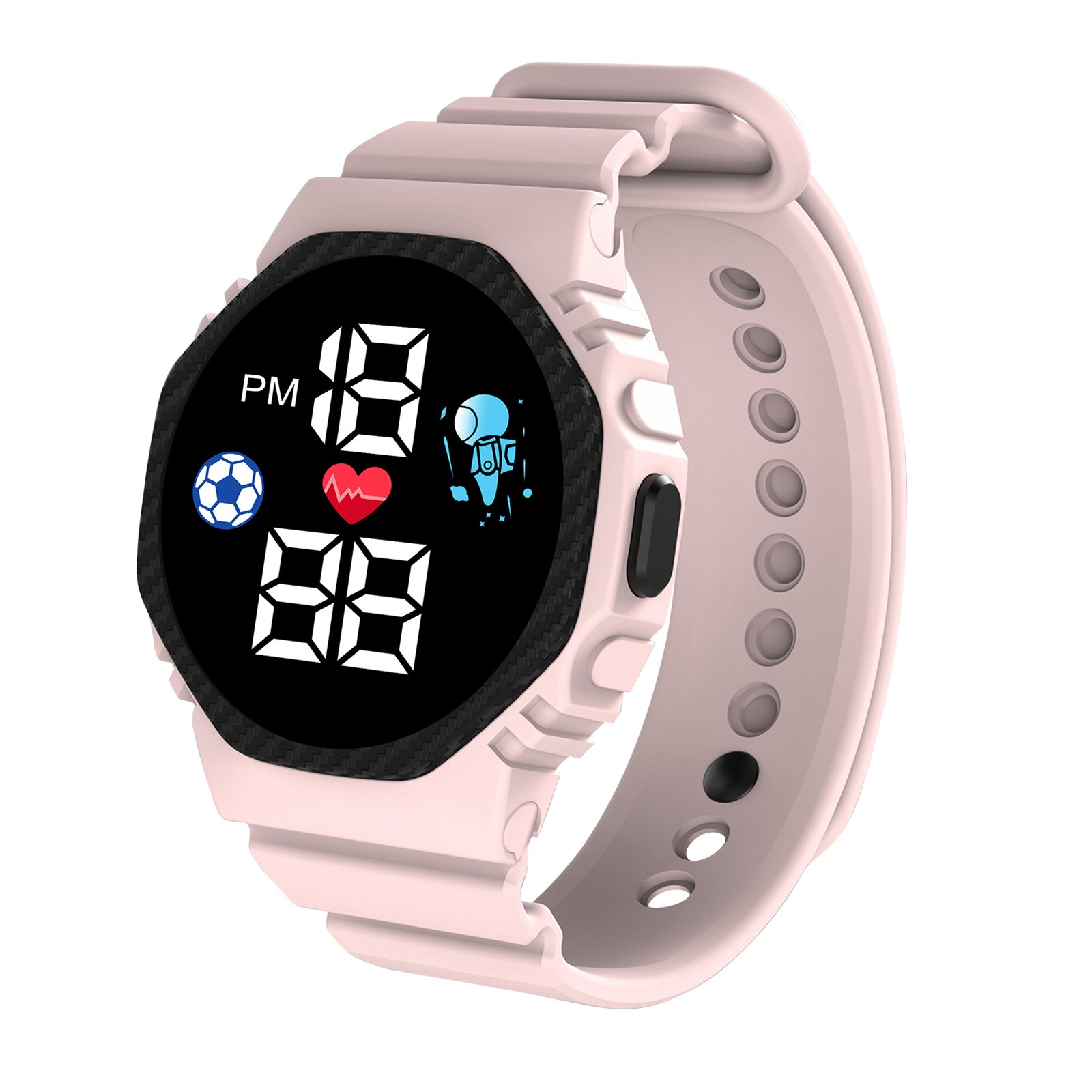 Reloj inteligente multicolor p - Smartwatch Digital Watches For Kid Girl reseña y precio