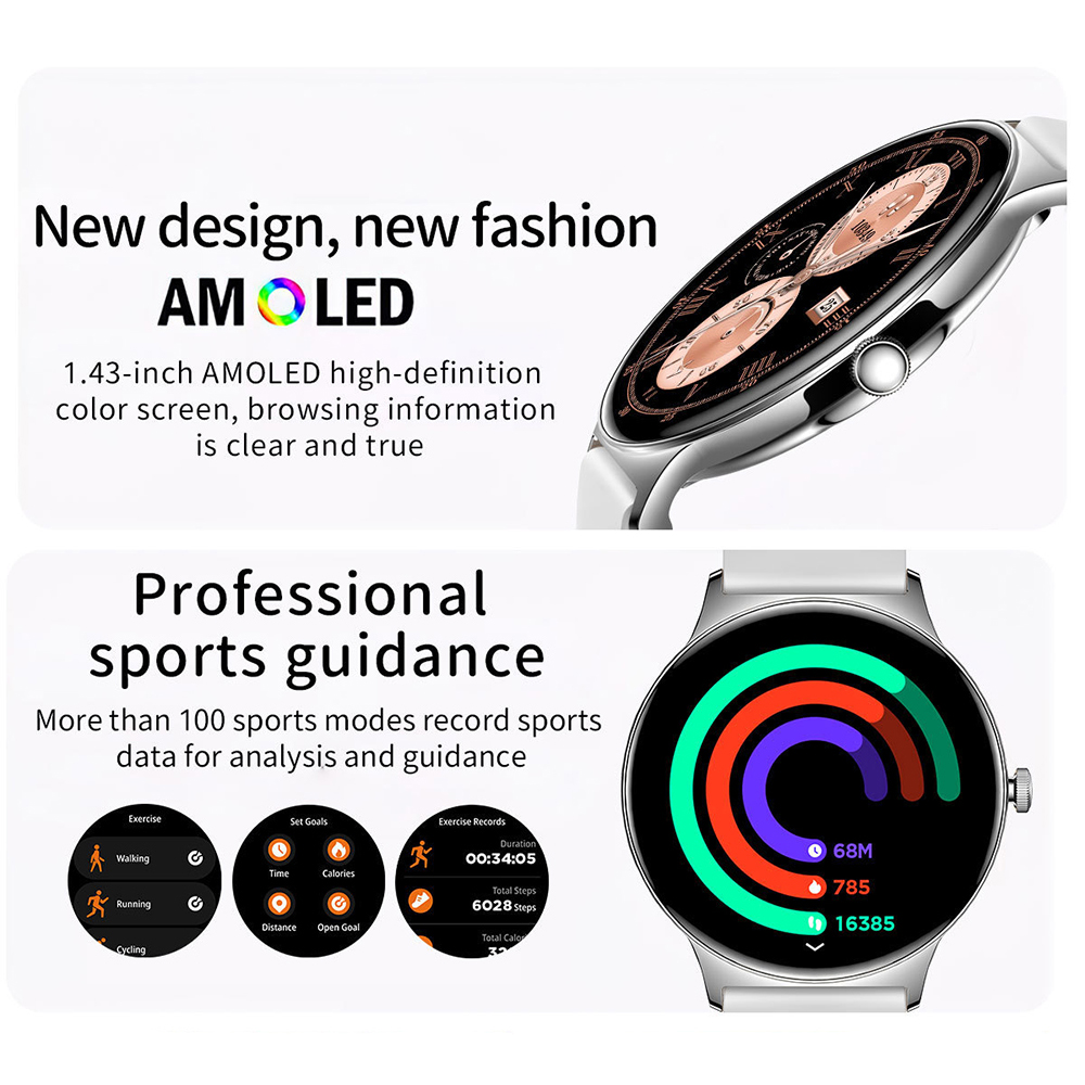 Reloj Inteligente Ultrafino AM - Watches Ladies Smartwatch reseña y precio