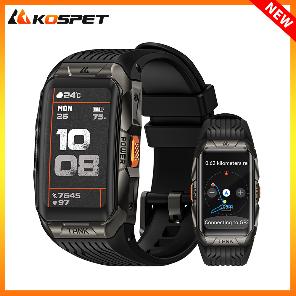 2025 KOSPET TANK X2 Ultra relo - Altimeter Compass Watch reseña y precio