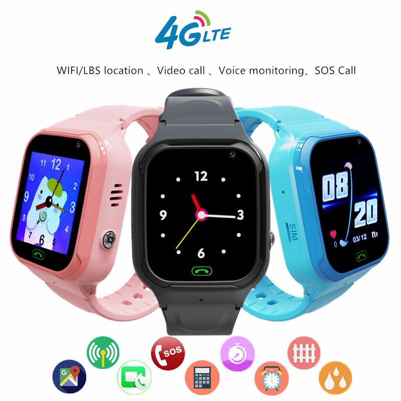 Reloj inteligente 4G para niño - Smartwatch Digital Watches For Kid Girl reseña y precio