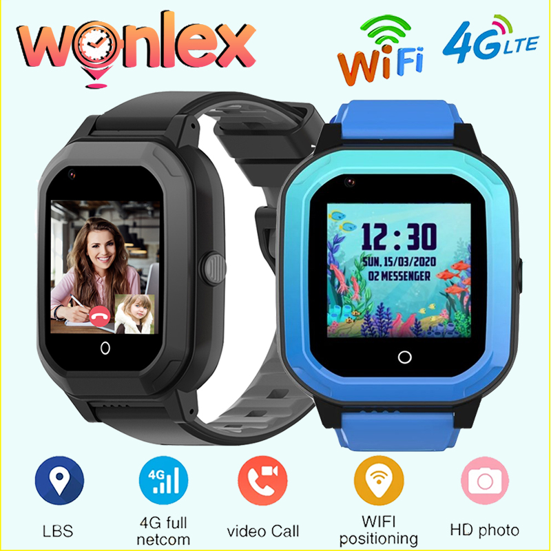 Reloj inteligente Wonlex 4G pa - Smartwatch Watches For Kids With Gps reseña y precio