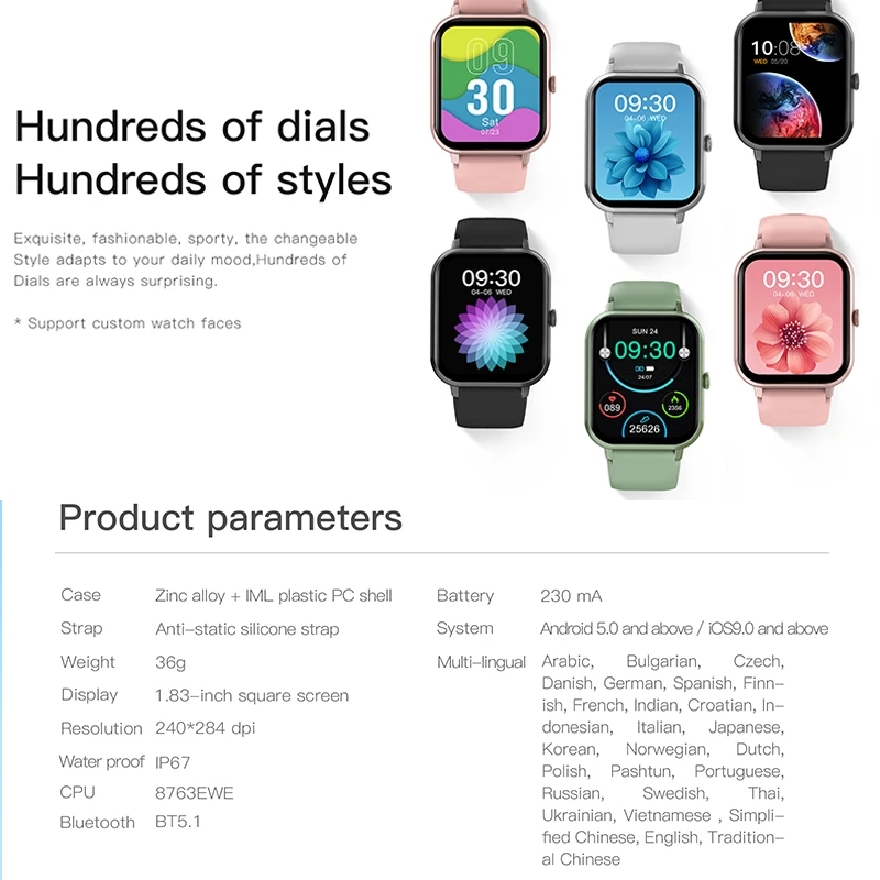 Reloj inteligente 2025 para Mu - Watches Ladies Smartwatch reseña y precio