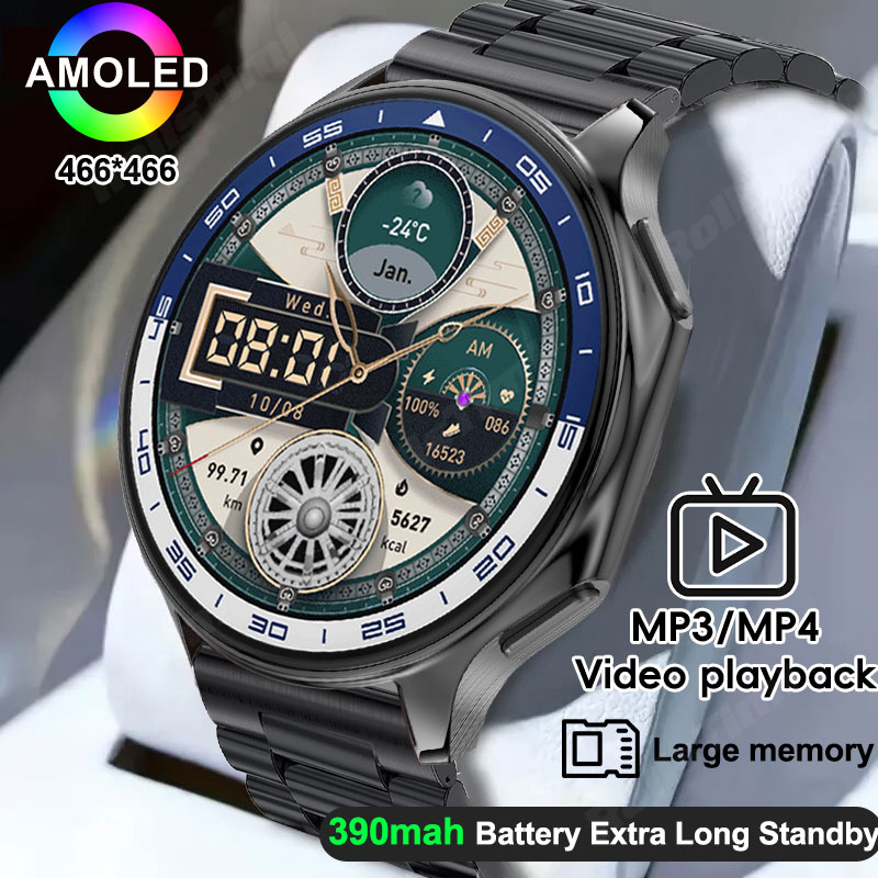 Reloj inteligente AMOLED 1,43  - Timex Watches Smartwatch reseña y precio