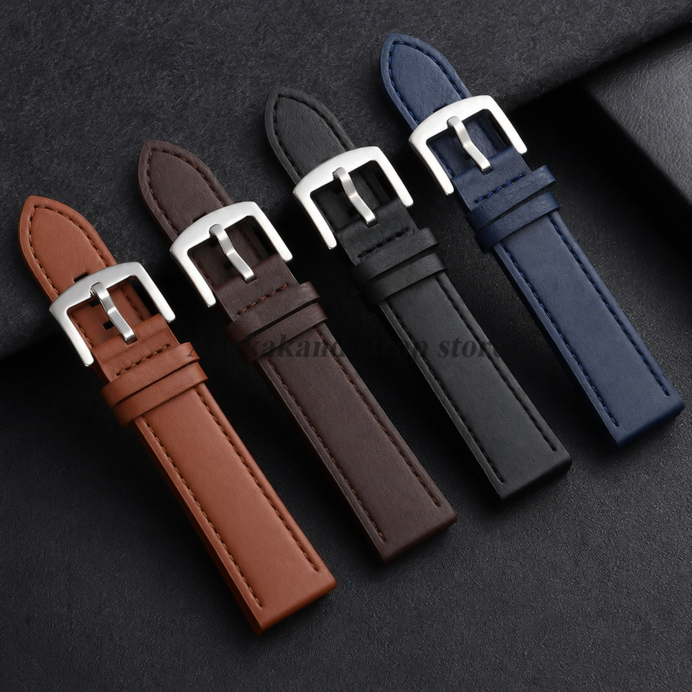 Correa de reloj de cuero con c - Watches Rolex Smartwatch reseña y precio