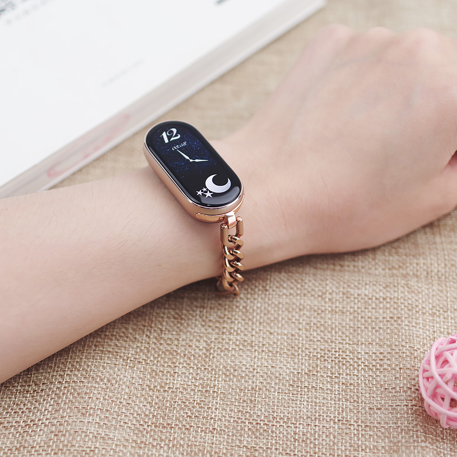 Correa de Cadena para Mi Band  - Watches Ladies Smartwatch reseña y precio