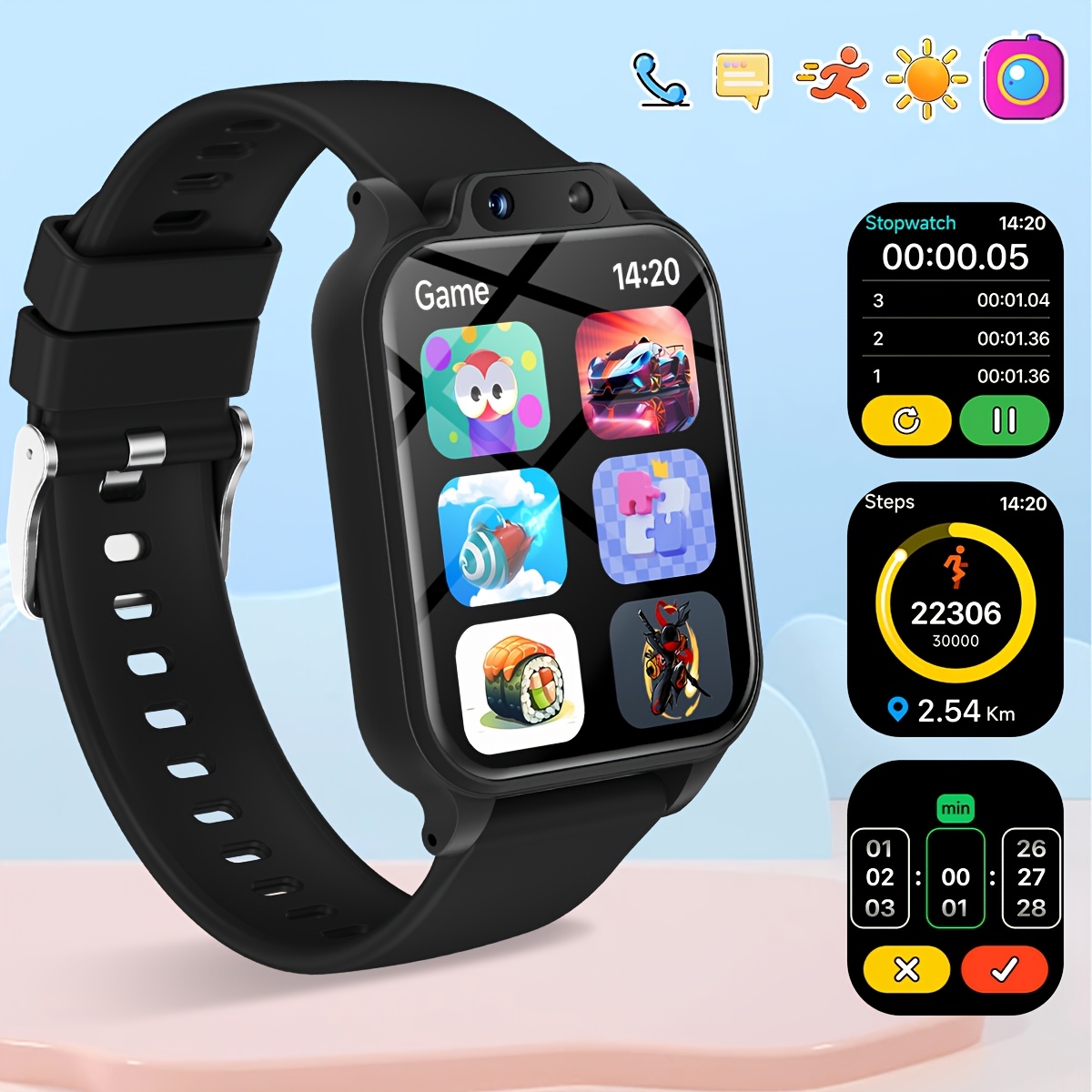 Reloj Inteligente para Niños c - Smartwatch Watches For Kids reseña y precio