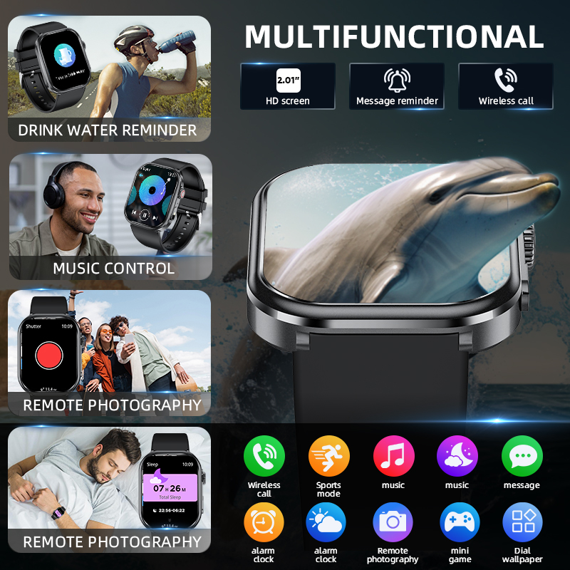 Reloj inteligente LIGE para mu - Smartwatch Watches Price reseña y precio